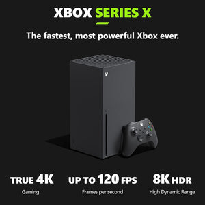 Xbox Series X 1TB SSD Console with Wireless Controller - 4K Gaming Experience and Lightning-Fast Load Times