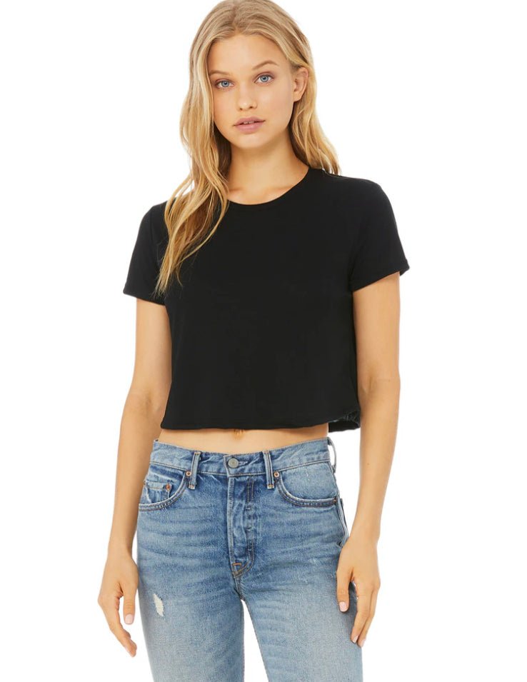 BELLA+CANVAS Flowy Crop Top - Infinite Potential Enterprise