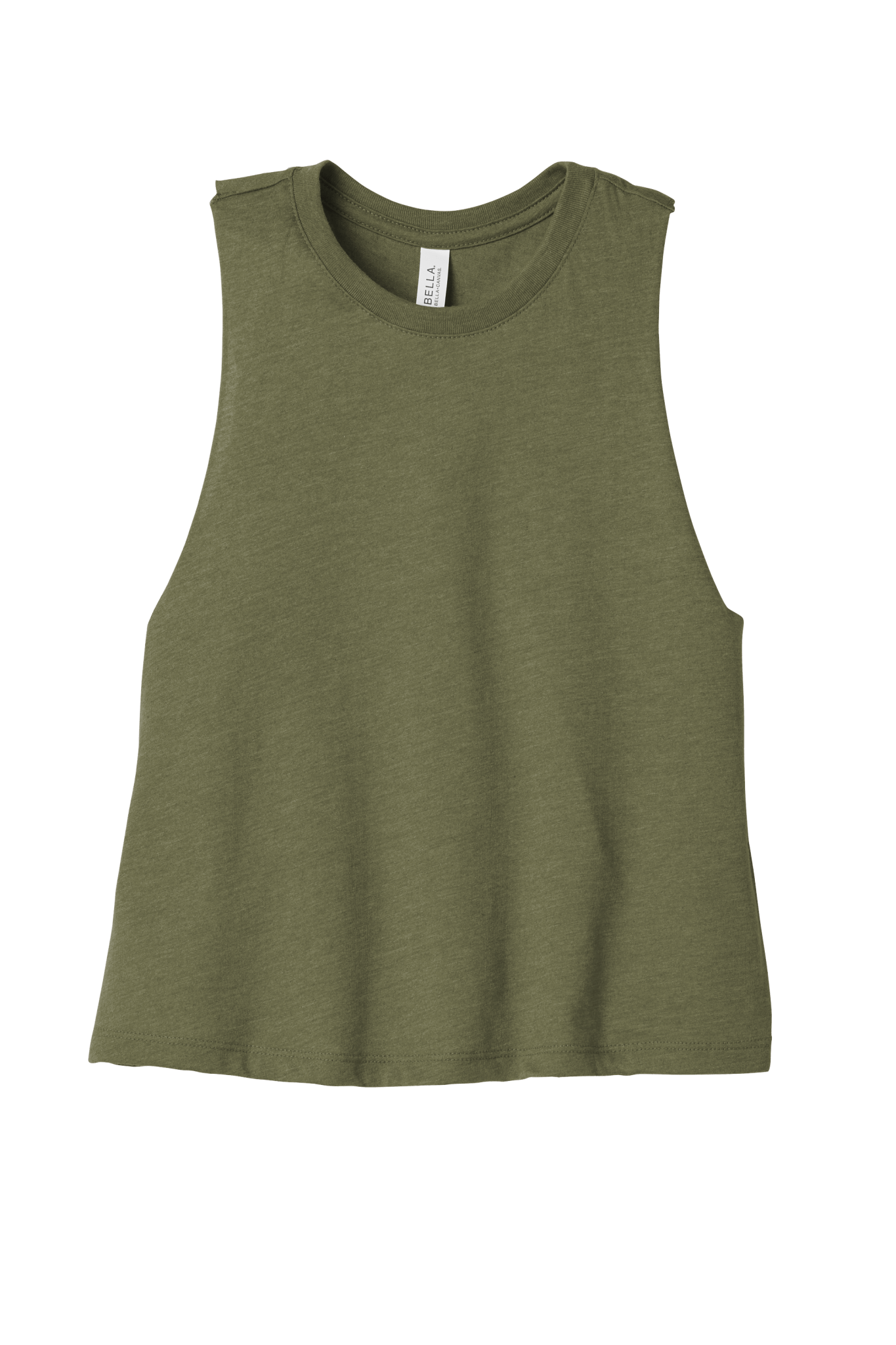 BELLA+CANVAS ® Women’s Racerback Cropped Tank - Infinite Potential Enterprise