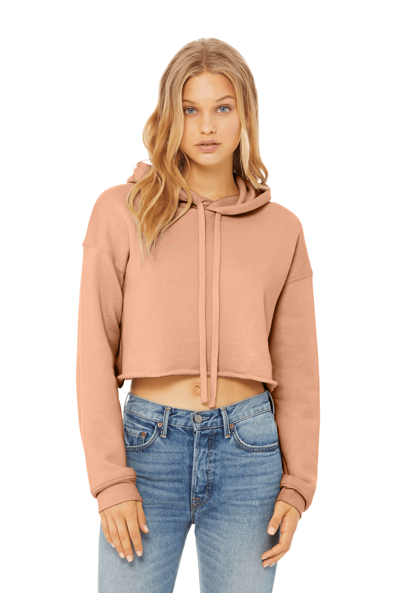 BELLA+CANVAS ® Women’s Sponge Fleece Cropped Fleece Hoodie - Infinite Potential Enterprise