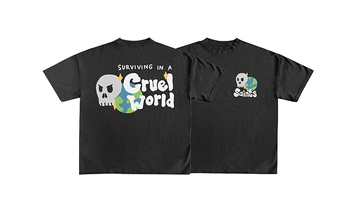 Cruel world tee - Infinite Potential Enterprise