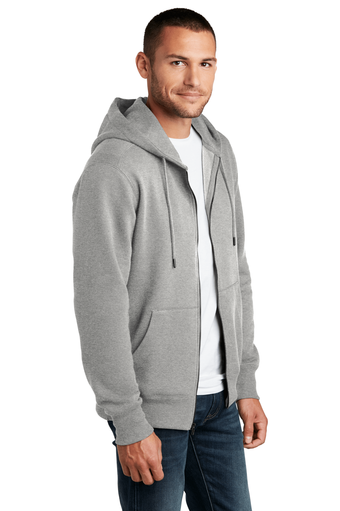 District® Perfect Weight® Fleece Full-Zip Hoodie - Infinite Potential Enterprise