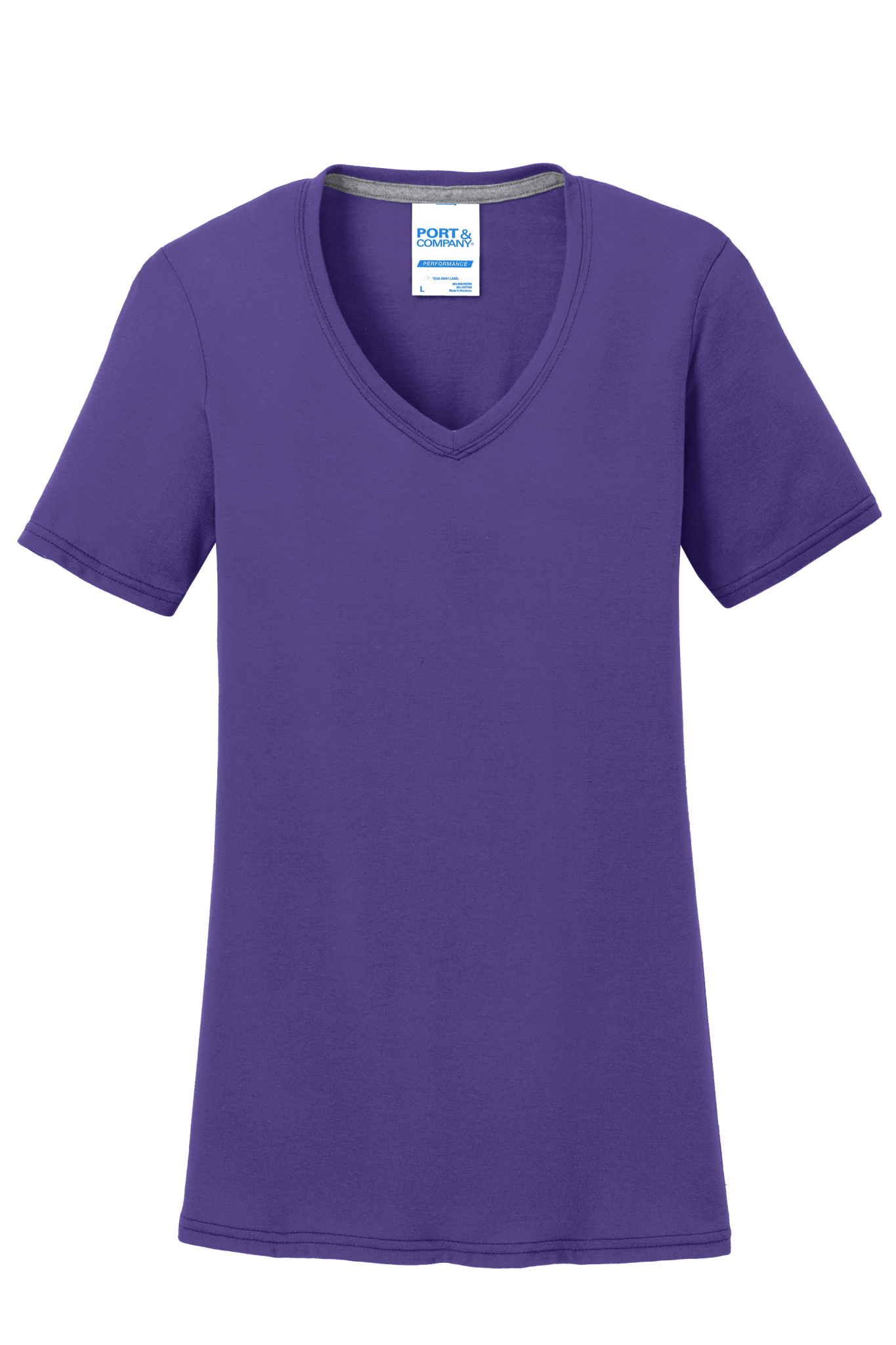 Port & Company® Ladies Performance Blend V-Neck Tee - Infinite Potential Enterprise