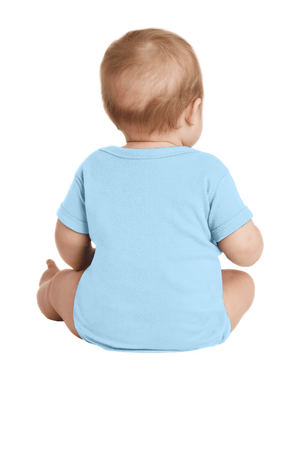 Rabbit Skins™ Infant Short Sleeve Baby Rib Bodysuit - Infinite Potential Enterprise