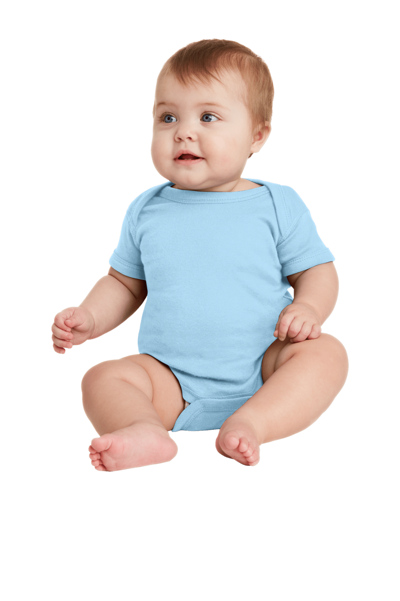 Rabbit Skins™ Infant Short Sleeve Baby Rib Bodysuit - Infinite Potential Enterprise